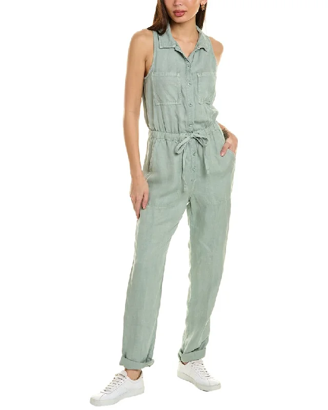 Bella Dahl Sierra Linen-Blend Jumpsuit