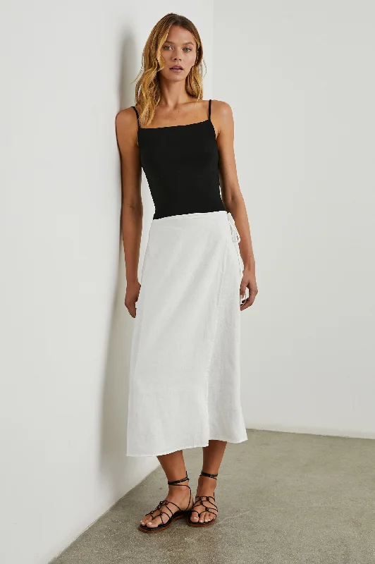 CARLY SKIRT - WHITE