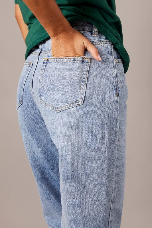 Denim Mom Jean High Rise