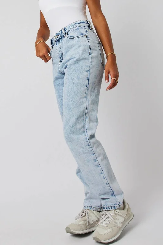 Denim Mom Jean High Rise