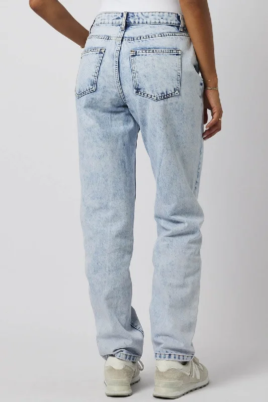 Denim Mom Jean High Rise