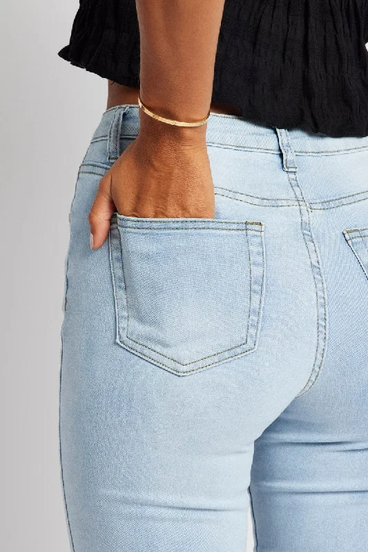 Denim Skinny Jean High Rise