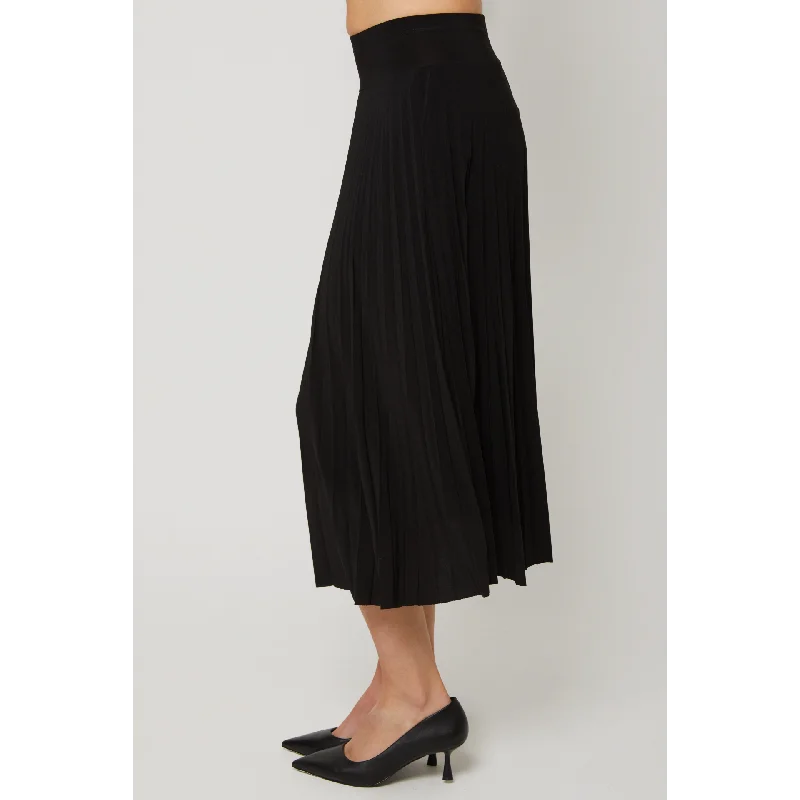 Women's Floaty Pleats Midi Skirt