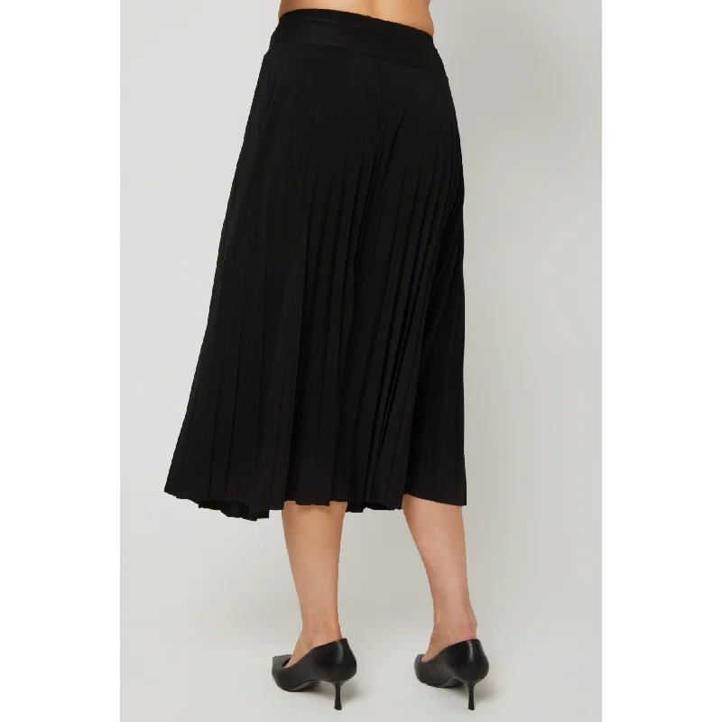 Women's Floaty Pleats Midi Skirt