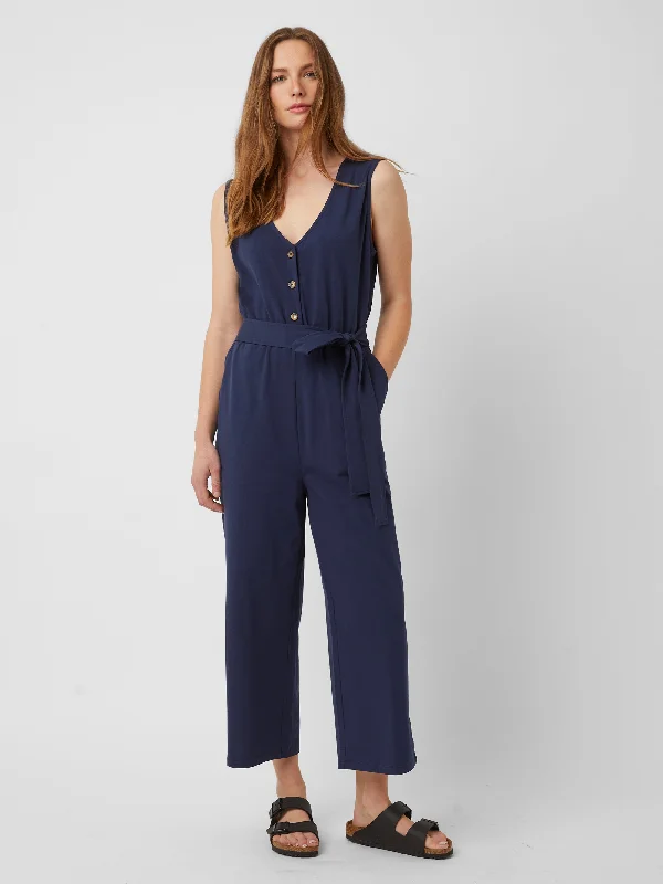 Leni Jersey V-Neck Jumpsuit