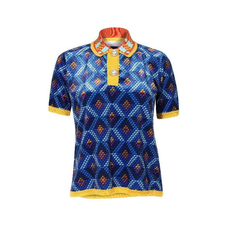 MAXHOSA MLGF11- LADIES SHORT SLEEVE GOLF SHIRT