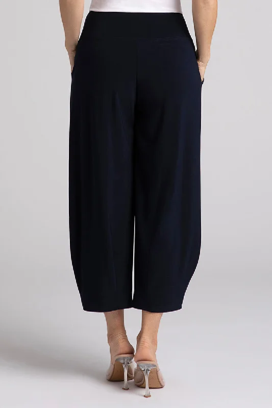 Narrow Lantern Pant | Navy