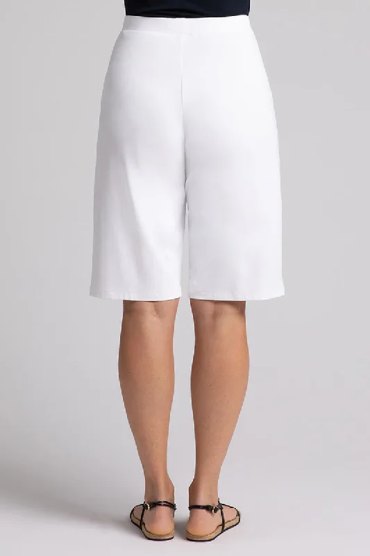 Nu Straight Leg Short | White