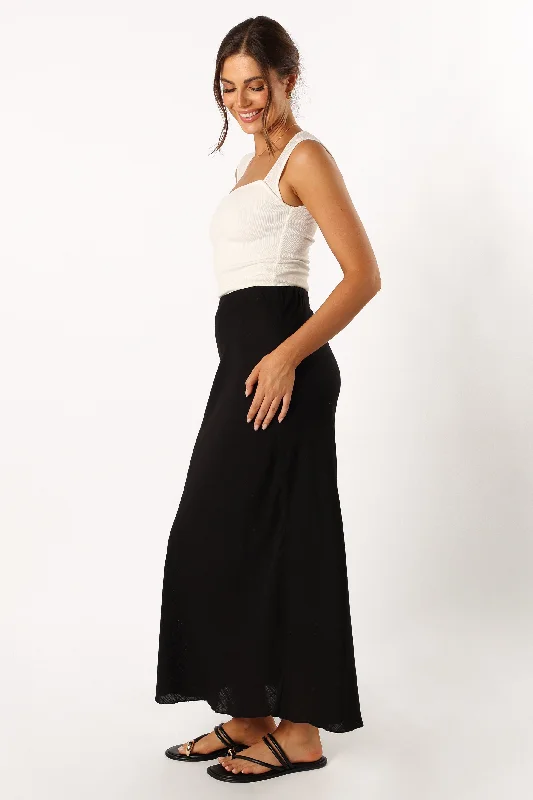 Pippy Midi Skirt - Black