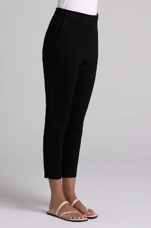 Ponte Cigarette Pant | Black