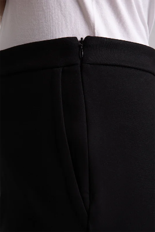 Ponte Cigarette Pant | Black