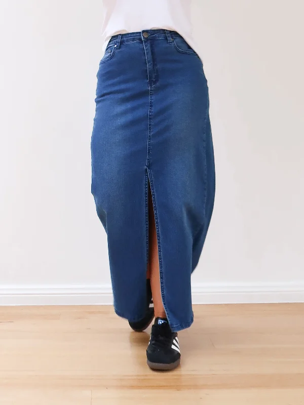 Ramsay Skirt - Dark Blue