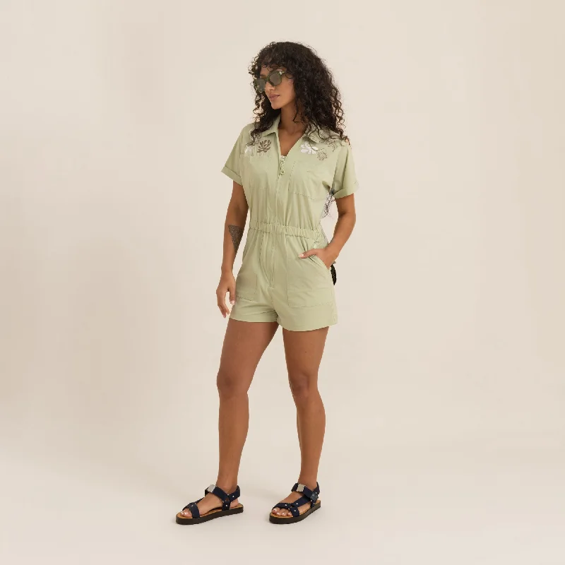 Rapids Romper - Pear