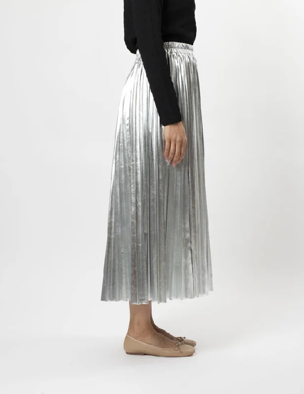 Stella + Gemma Casete Skirt Silver