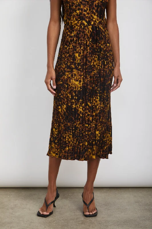 STELLA SKIRT - TORTOISE SHELL