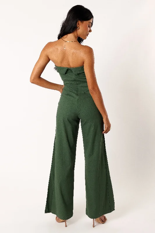 Tahari Jumpsuit - Olive