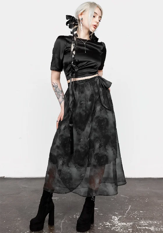 Tempest Tie Waist Midaxi Skirt