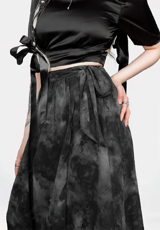 Tempest Tie Waist Midaxi Skirt