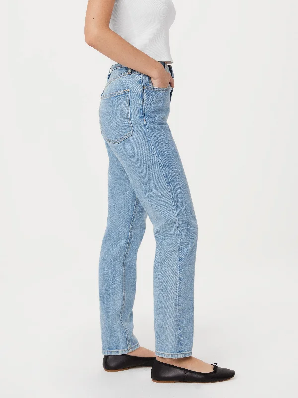 The Kim Slim Jean in Light Wash