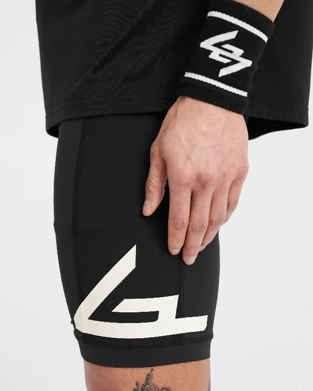 247 Cargo Half Tight - Jet Black