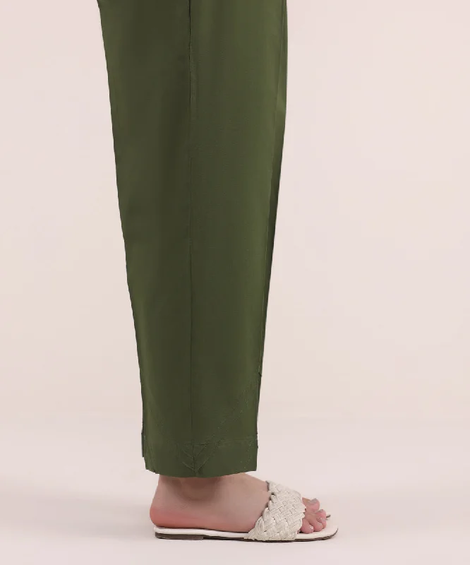 Cambric Straight Pants