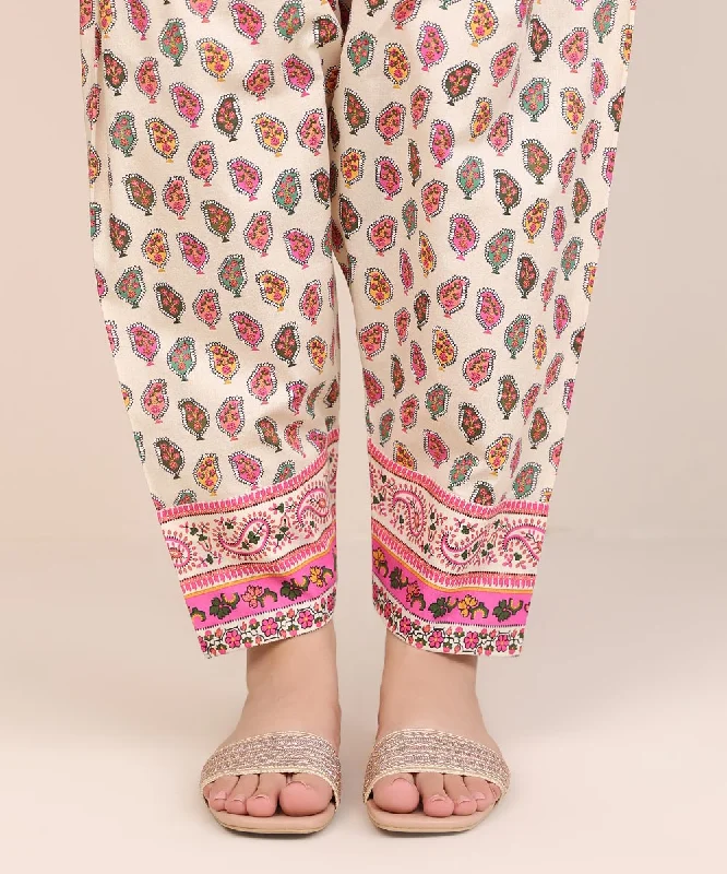 Printed Cambric Shalwar