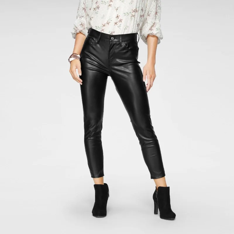 720 Faux Leather Ankle Pant (Leather Nights)