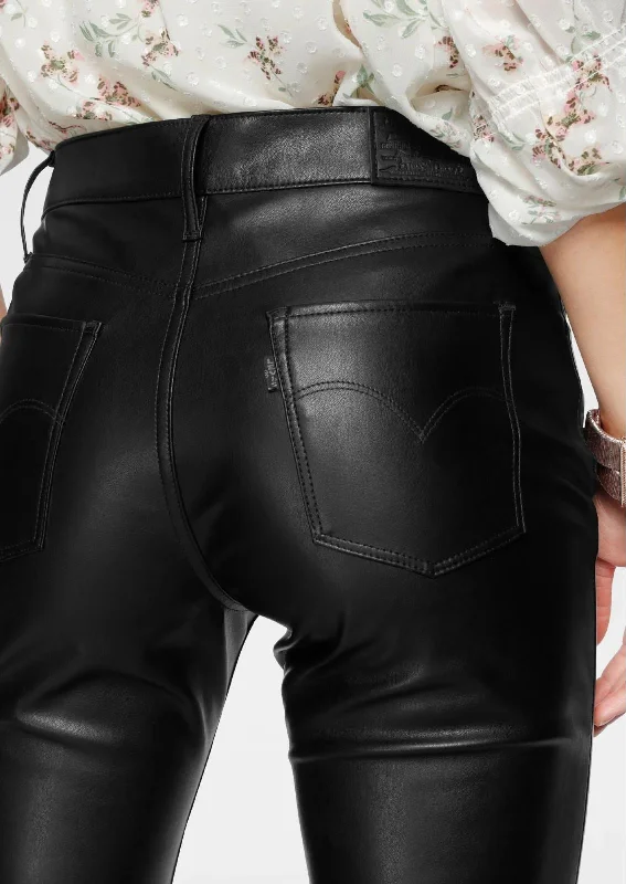 720 Faux Leather Ankle Pant (Leather Nights)