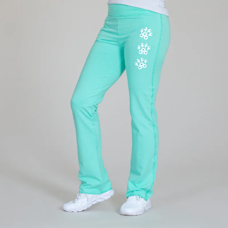 Pastel Paws Yoga Pants