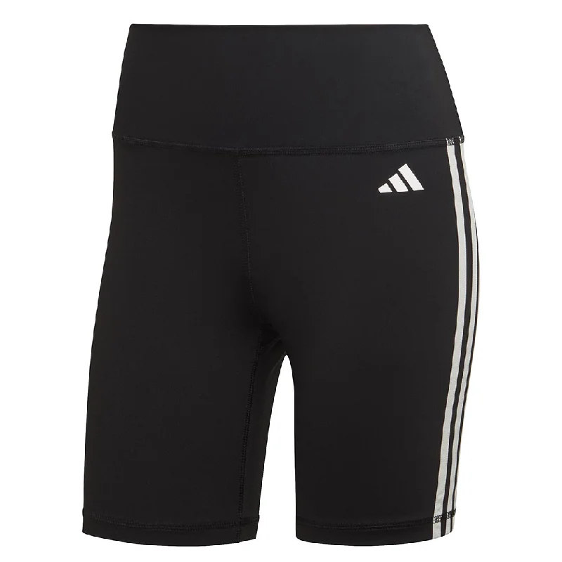 adidas - Women's Training Essentials 3 Stripes High Waisted Short Tights (HK9964)