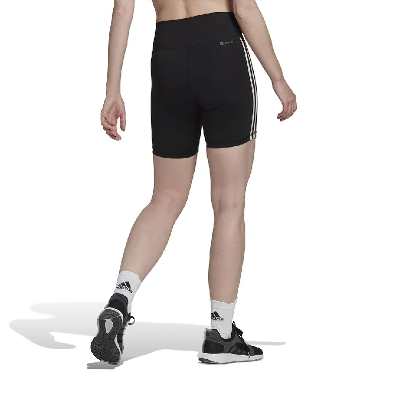 adidas - Women's Training Essentials 3 Stripes High Waisted Short Tights (HK9964)