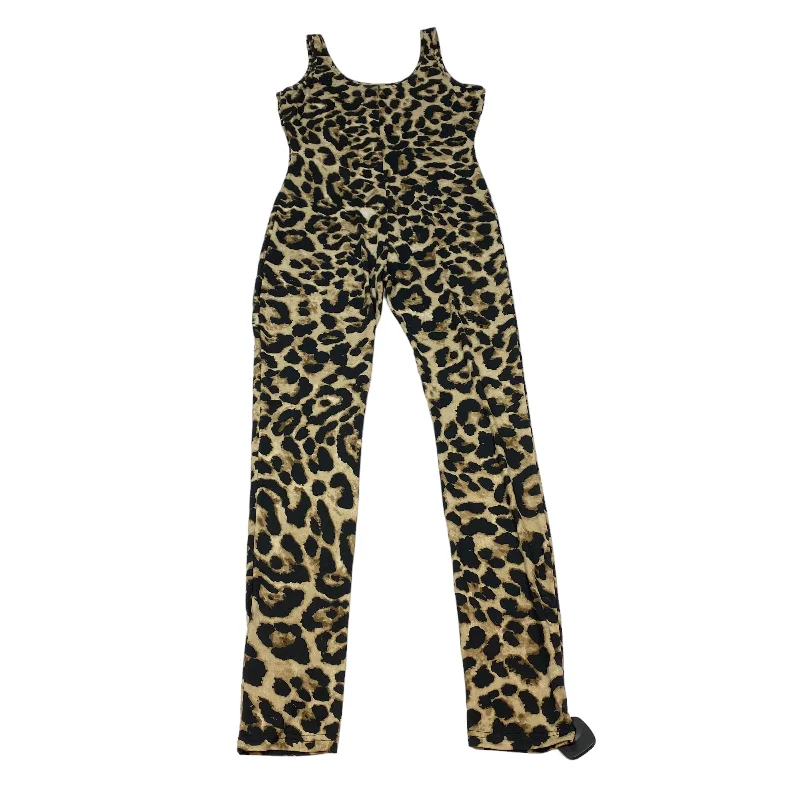 Animal Print Jumpsuit Clothes Mentor, Size M