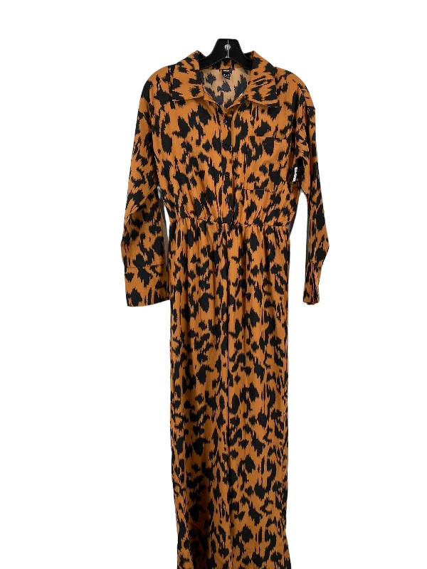 Animal Print Jumpsuit Shein, Size M