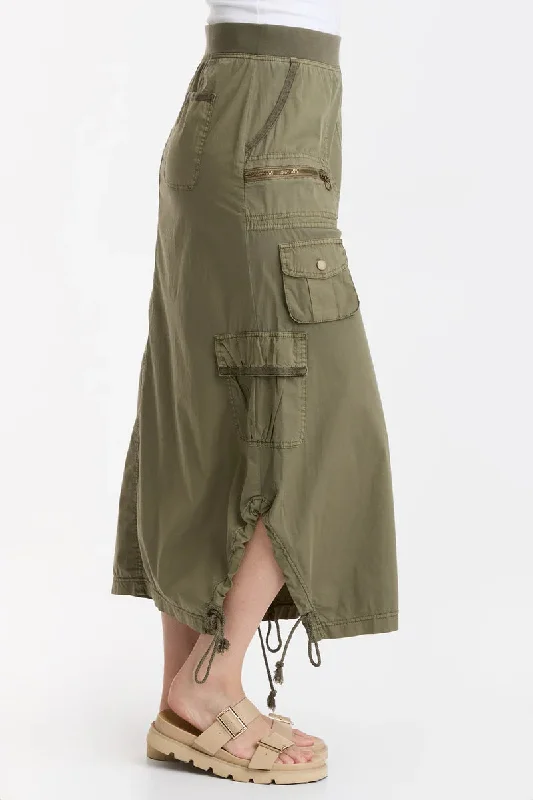 Armel Cargo Skirt - Kombu Pigment