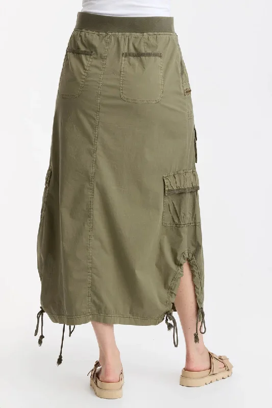 Armel Cargo Skirt - Kombu Pigment