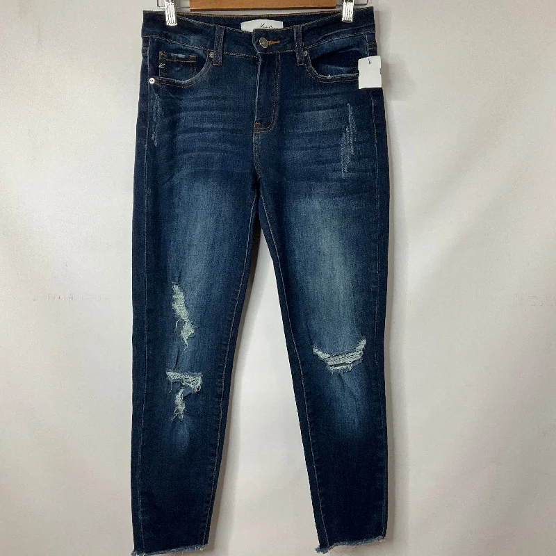 Blue Denim Jeans Skinny Kancan, Size 4