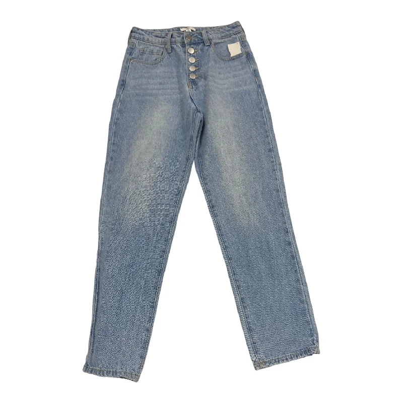 Blue Denim Jeans Straight Bp, Size 0