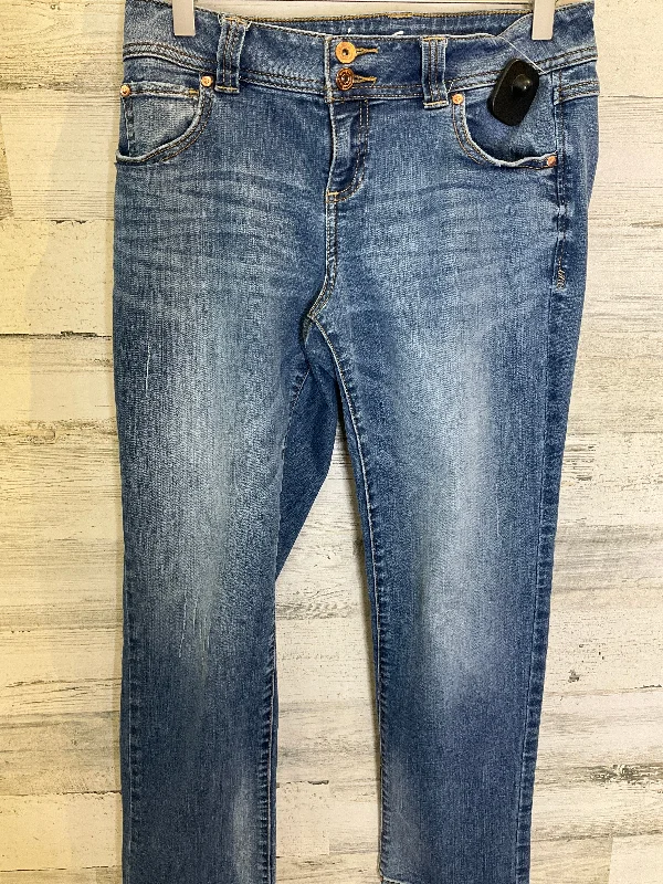 Blue Denim Jeans Straight Inc, Size 4