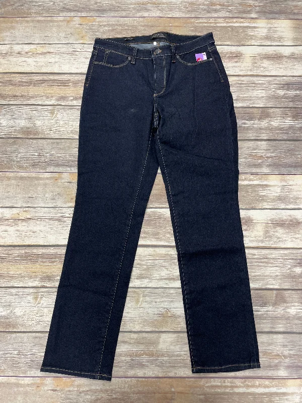 Blue Denim Jeans Straight Talbots, Size 8