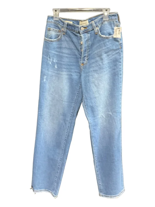 Blue Denim Jeans Straight Universal Thread, Size 10