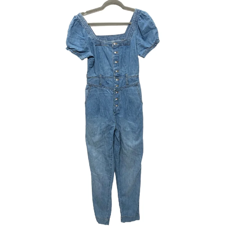 Blue Denim Jumpsuit Pilcro, Size 0