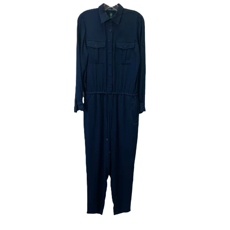 Blue Jumpsuit By Lauren By Ralph Lauren, Size: S