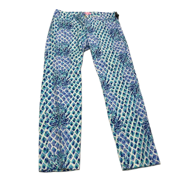 Blue  Pants Designer By Lilly Pulitzer  Size: 6