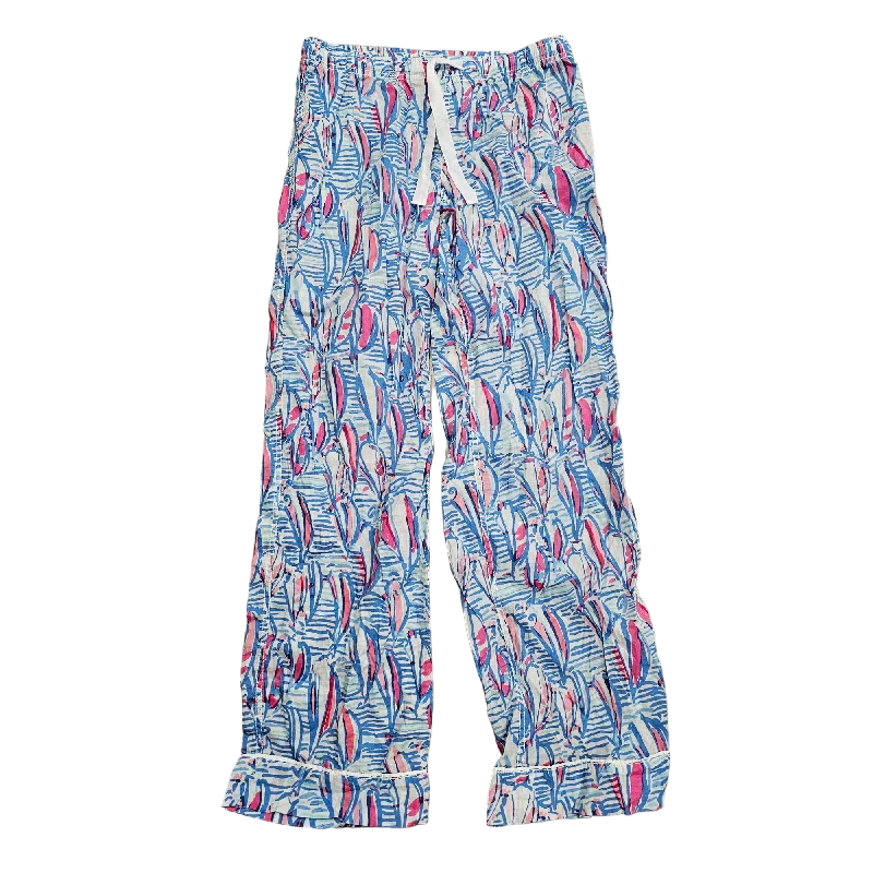 Blue & Pink Pants Designer Lilly Pulitzer, Size S