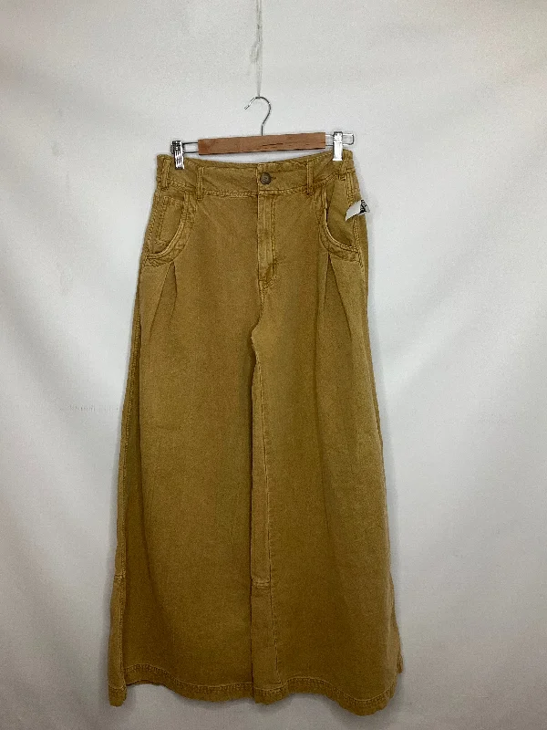 Brown Pants Wide Leg Free People, Size 2