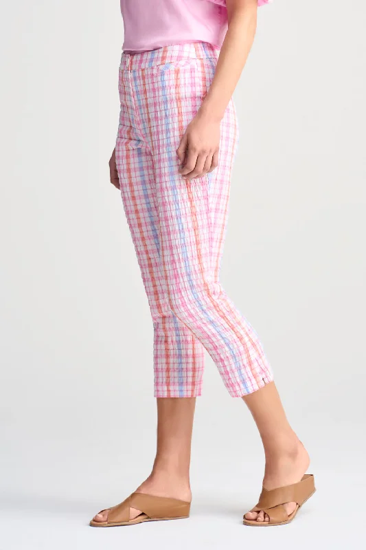 Gingham Capri Pant