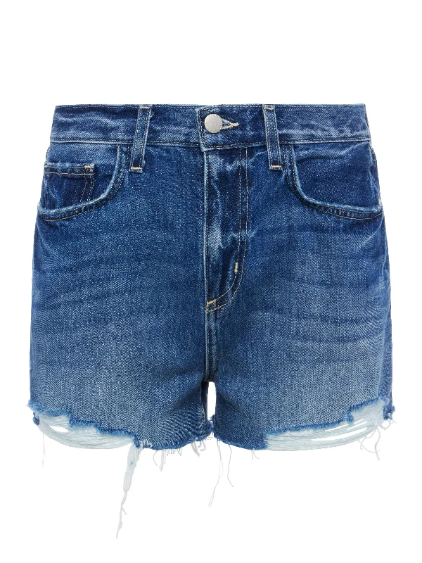 Clark Distressed Denim Short