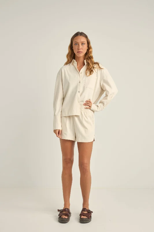 Classic Overswim Short Cream