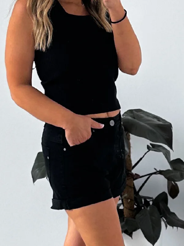 Jasper Shorts- Black