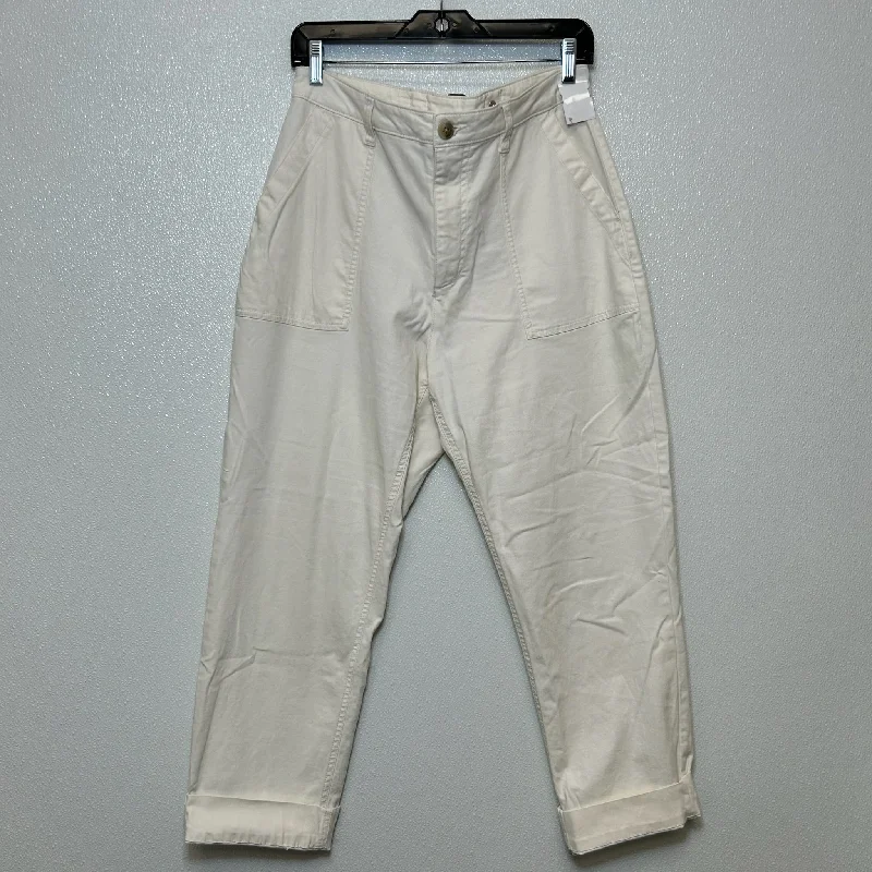 Cream Pants Cargo & Utility Old Navy O, Size 10